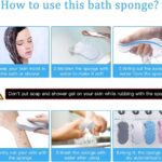 baby bath sponge painless personal care