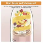 blender portable juicer for smoothie 420 ml