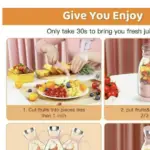 blender portable juicer for smoothie 420 ml
