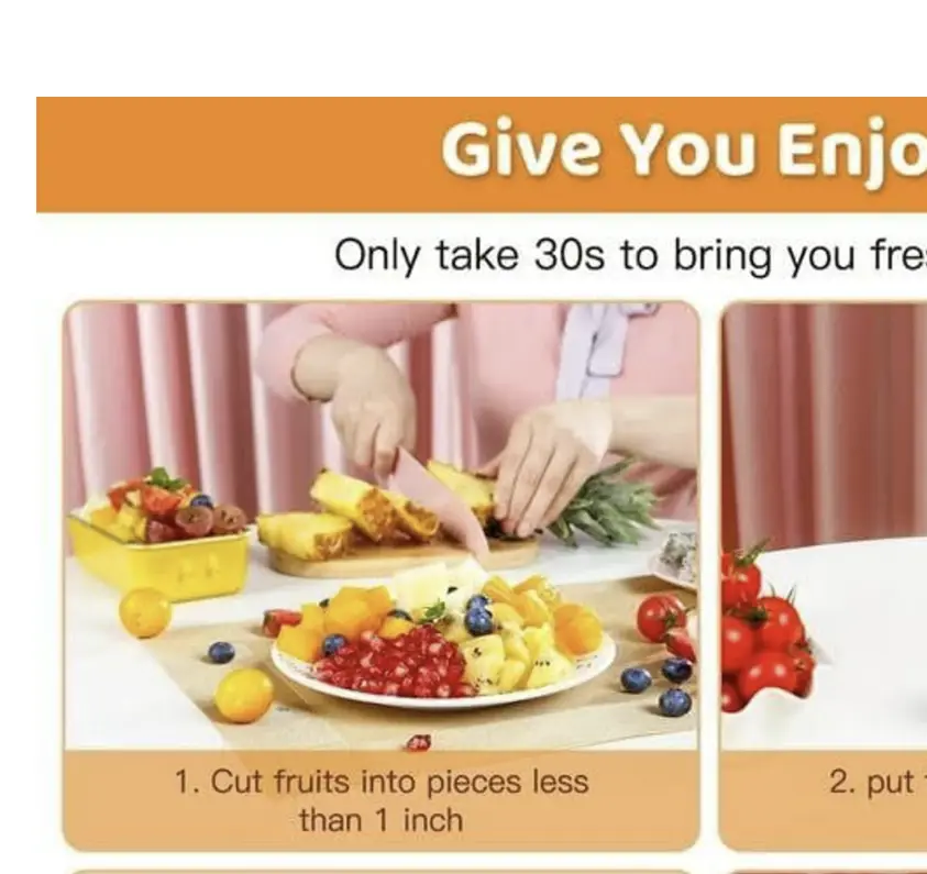blender portable juicer for smoothie 420 ml
