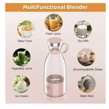 blender portable juicer for smoothie 420 ml