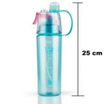 2 in 1 spray water bottle outdoor
