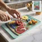 multipurpose anti slip cutting board