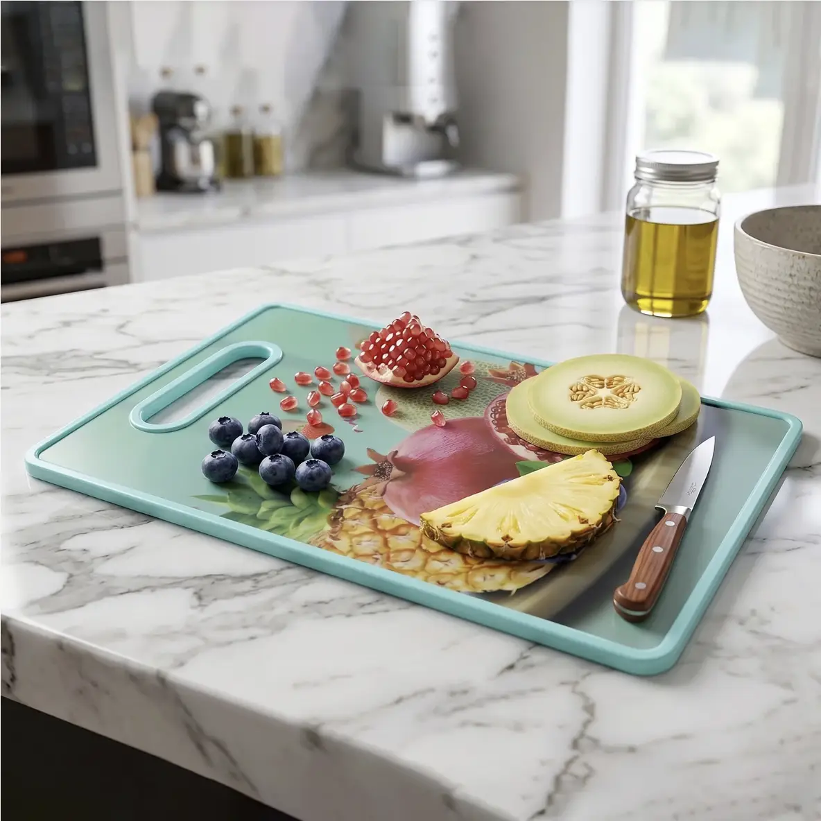 multipurpose anti slip cutting board