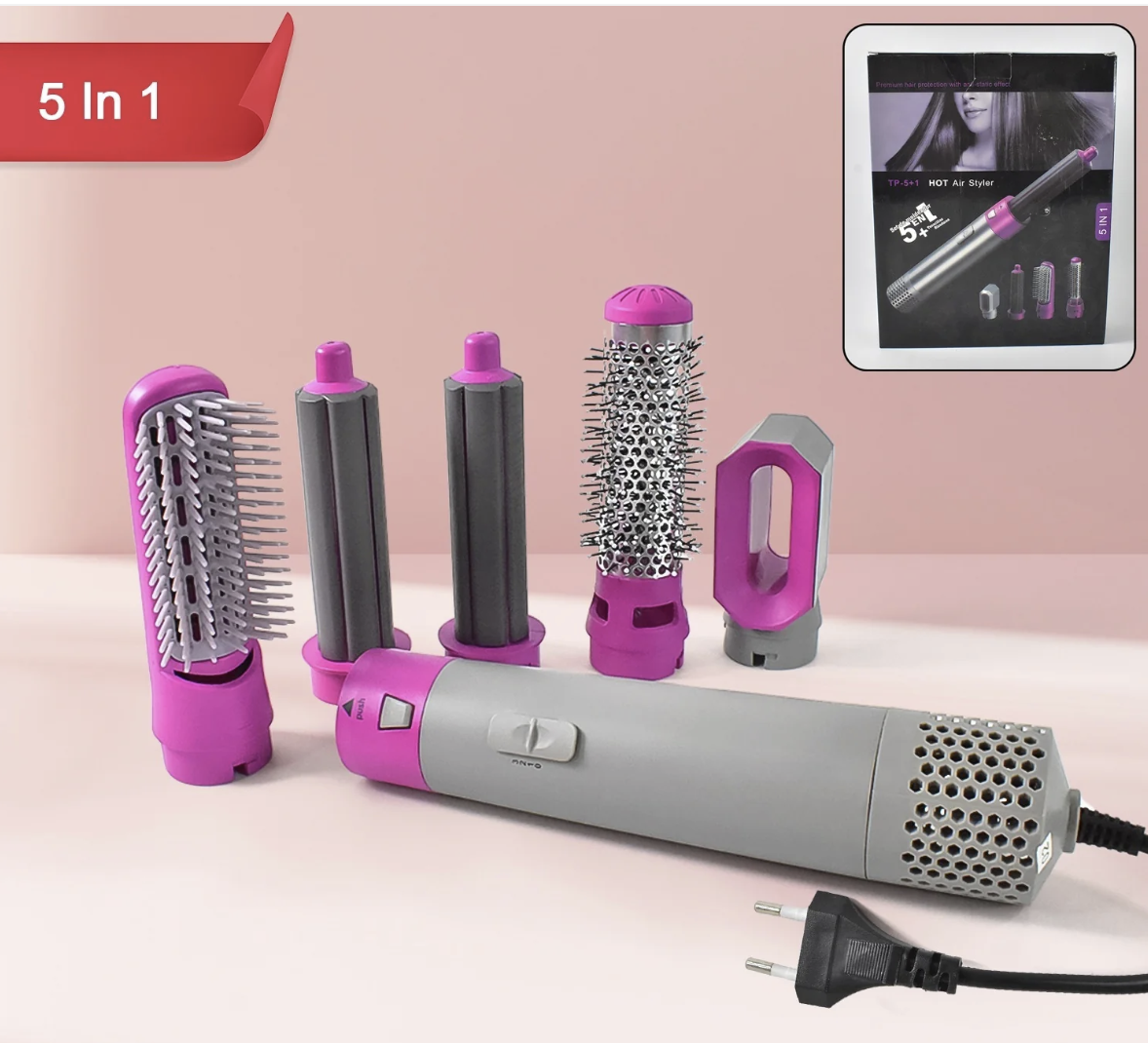 5 in 1 hair dryer brush
